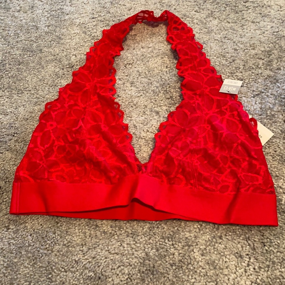 Pink Unlined Bralette